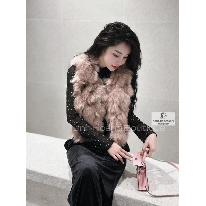 Áo Gile lông siu đẹp Chuẩn Linh Hoàng