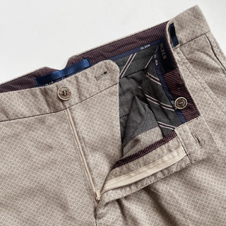 Quần vải Micropattern wool blend pants 9206