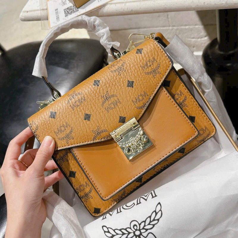 TÚI MCM PATRICIA SATCHEL FULLBOX