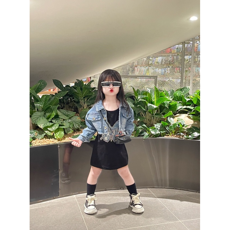 Set bay body kèm áo khoác cho bé