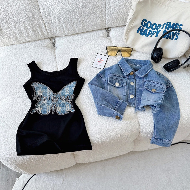 Set bay body kèm áo khoác cho bé