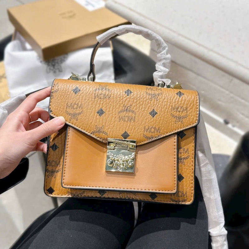 TÚI MCM PATRICIA SATCHEL FULLBOX