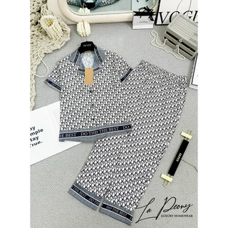 Hot Các Bộ lụa ngắn tay hãng lapeony sam-  choco hot hit siêu đẹp bộ mặc nhà cao cấp bộ pizama đẹp