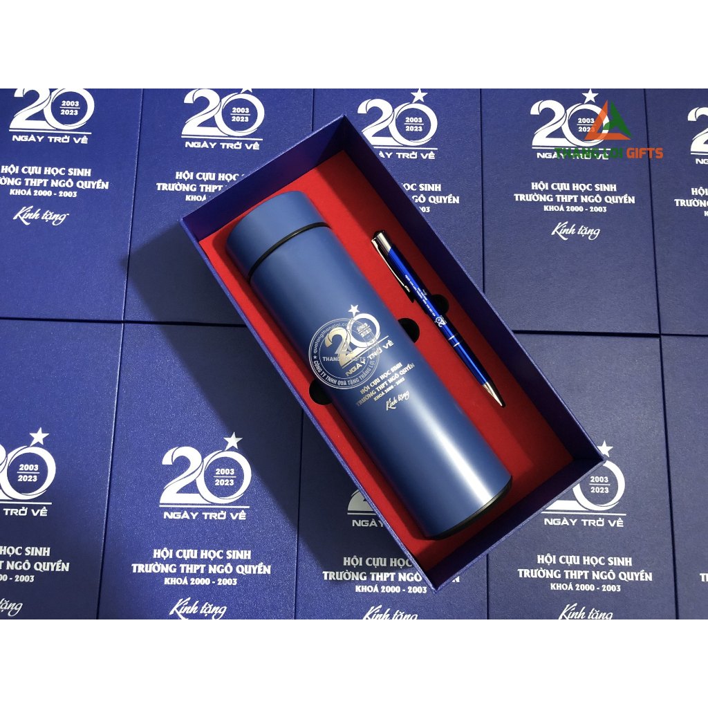 Giftset - Bộ Quà Tặng  khắc tên , in logo TRI ÂN ThẦY CÔ