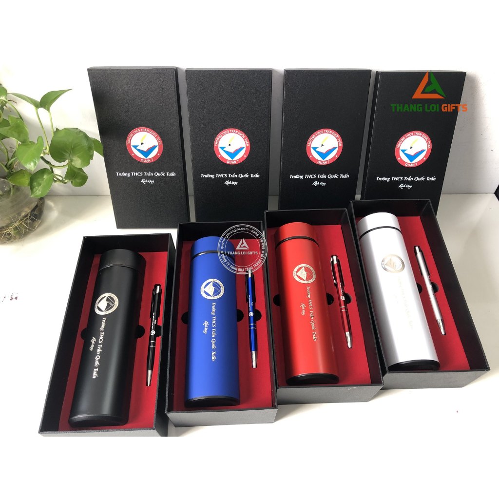 Giftset - Bộ Quà Tặng  khắc tên , in logo TRI ÂN ThẦY CÔ