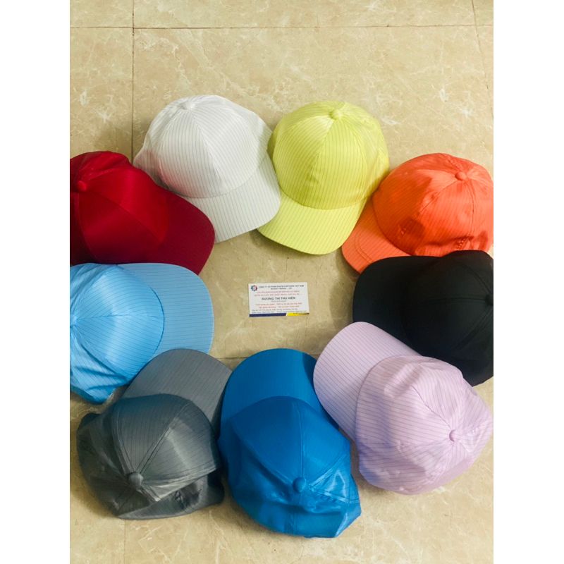 Mũ lưỡi trai phòng sạch chống tĩnh điện