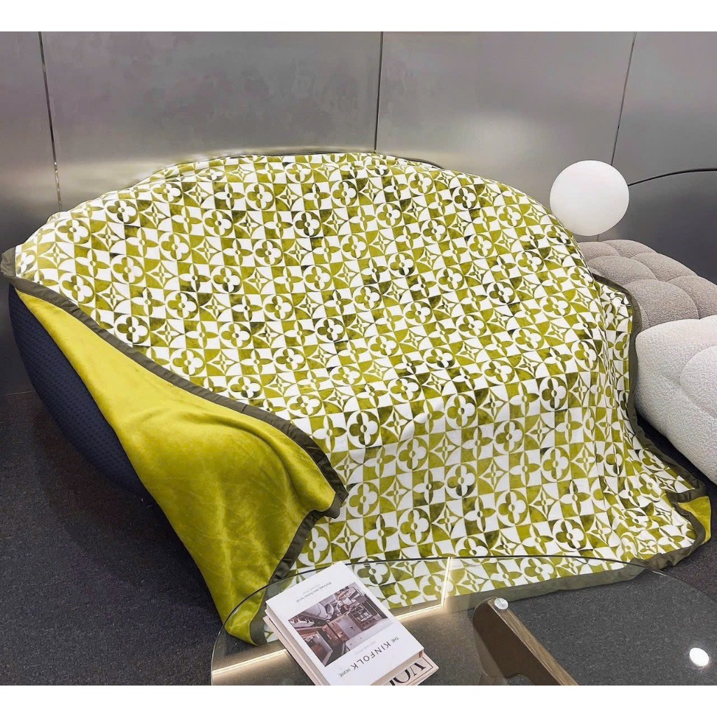 Chăn len tuyết lông thỏ mềm mịn, chăn lông thỏ siêu ấm mùa đông