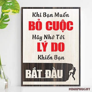  Tranh treo tường Tran Gỗ ạo động lực , treo văn phòng