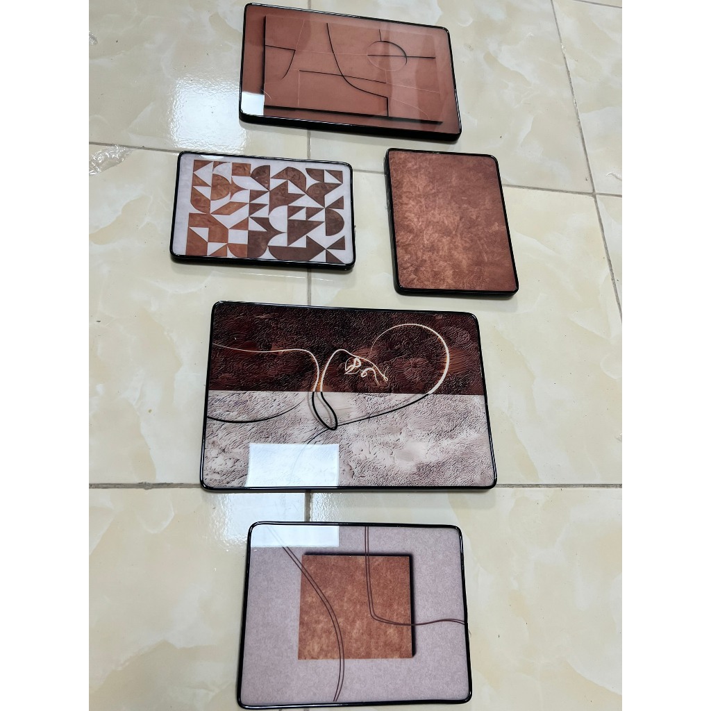 Tranh Treo Tường Bộ 5 Bức Trang Trí Decor Phòng Trang Trí Cửa Hàng Spa Thẩm Mĩ Phòng Ngủ Phòng Khách