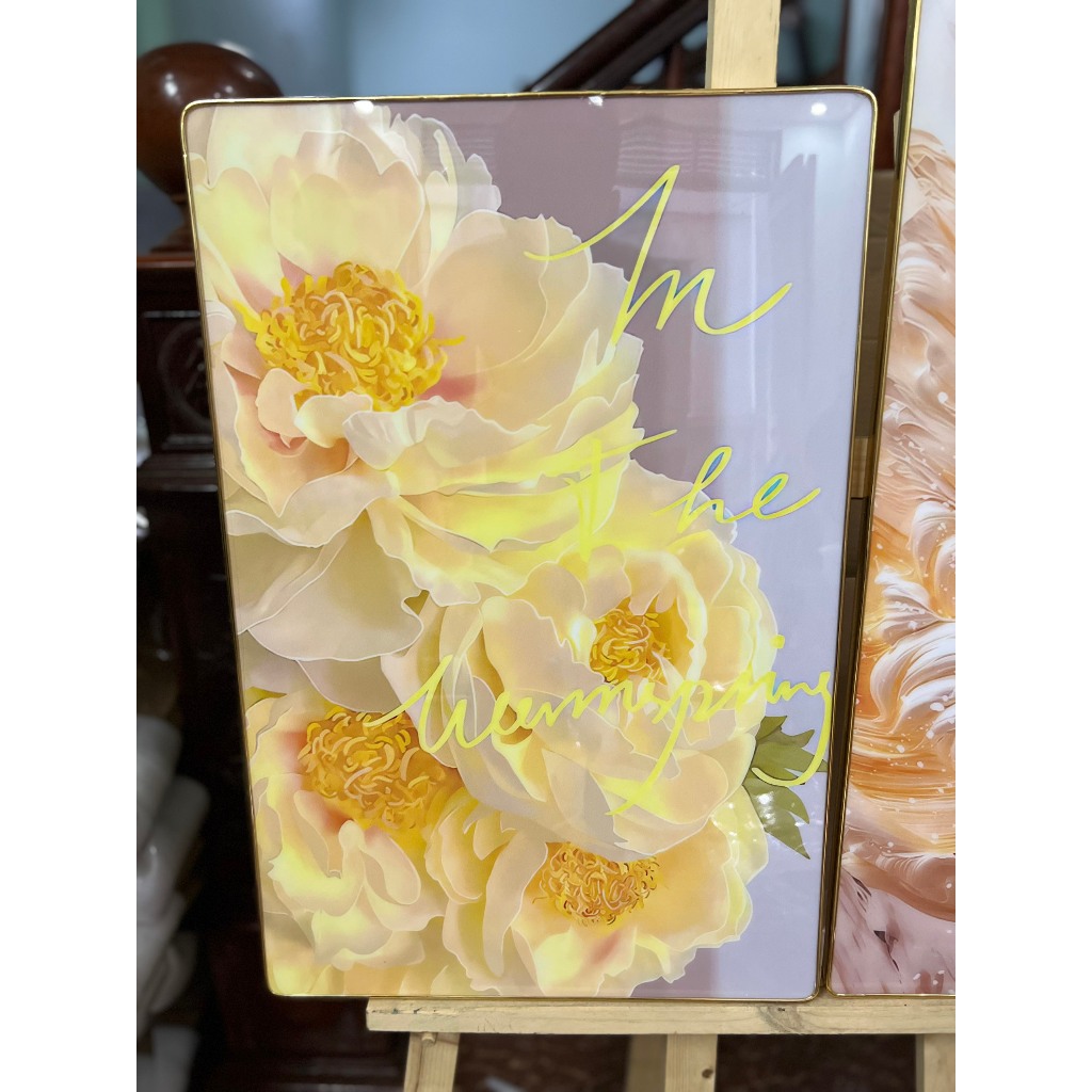 Tranh Treo Tường Bộ 5 Bức Trang Trí Decor Phòng Trang Trí Cửa Hàng Spa Thẩm Mĩ Phòng Ngủ Phòng Khách