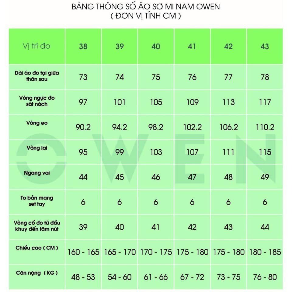 OWEN - Aó sơ mi dài tay Owen Regular fit chất sợi tre kẻ ca rô xanh 220839