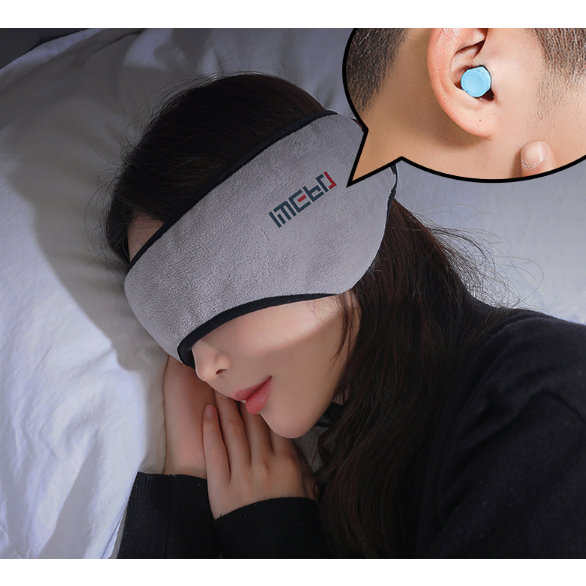 Miếng bịt mắt cao cấp iMeBoBo, Che Mắt Ngủ Du Lịch Tiện Lợi Chống Chói Mắt Style Hàn Quốc