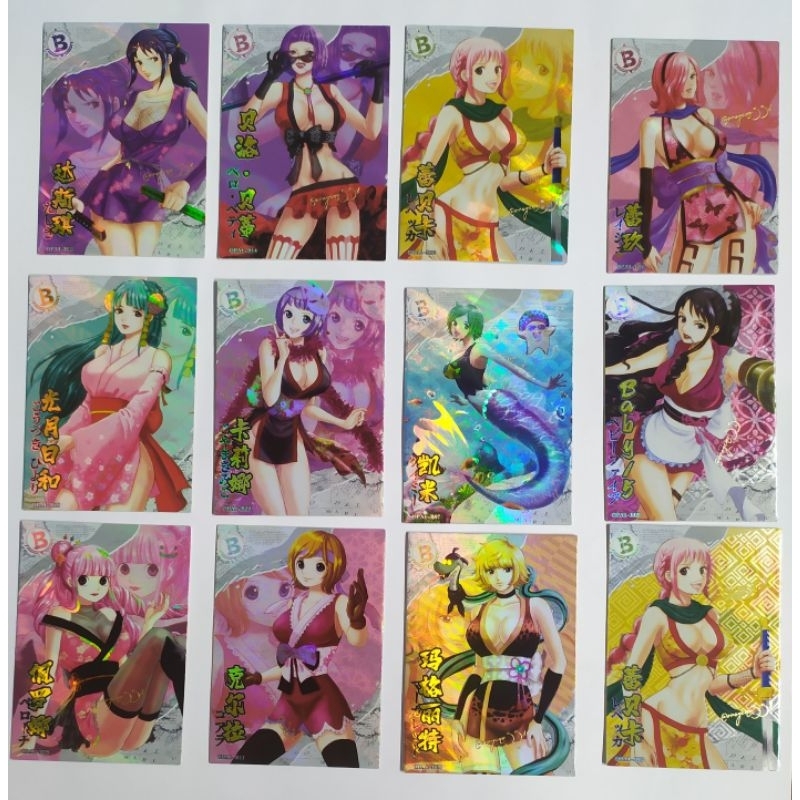 Thẻ  one piece A.B.C.D.X