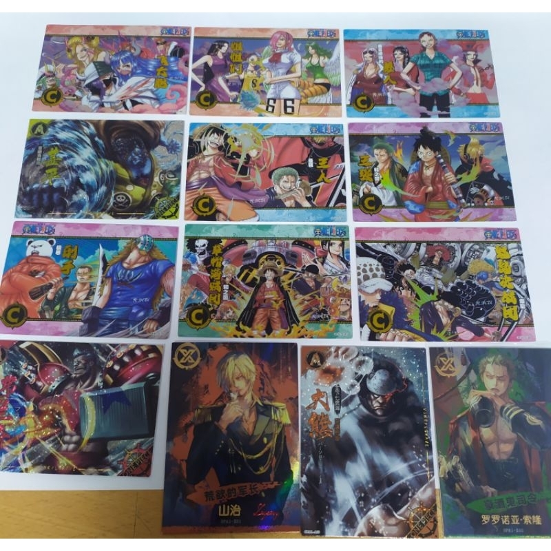 Thẻ  one piece A.B.C.D.X