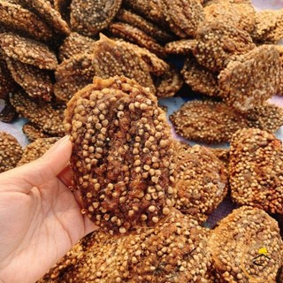 Chuối hột rừng chín ép miếng thơm ngọt 1kg