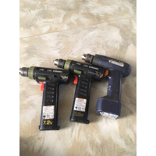 Máy khoan nội địa thân máy vỏ pin khoan nội địa 7.2v nationan pin hư cây bao sống
