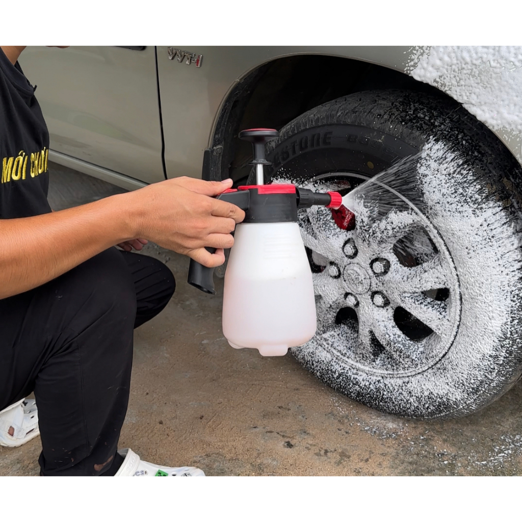 Xà bông rửa xe bọt tuyết, rửa xe máy, xe ô tô, nước rửa xe bọt tuyết 3M CAR WASH FOAM CAN 10L