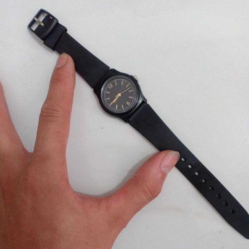 Đồng hồ si nhật nam nữ dây nhựa hiệu J-AXIS SUN FLAME ful đen