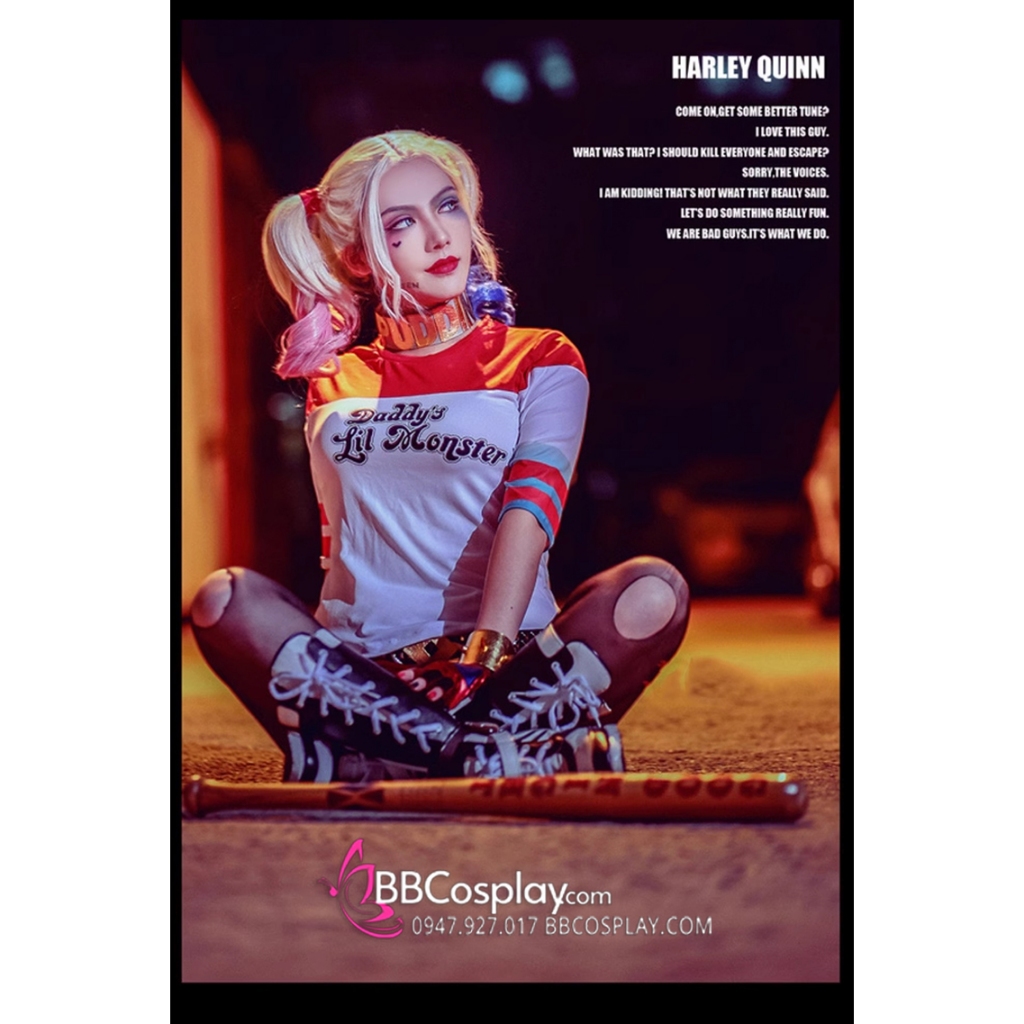 Trang Phục Harley Quinn Suicide Squads Halloween - 4589-8241-13495-5154