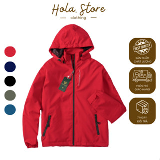 Áo Khoác Gió Nam Nữ 2 Lớp Chất Gió Tráng Bạc, Áo Gió Cao Cấp Chống Gió Chống Nước Sang Trọng Thời Trang