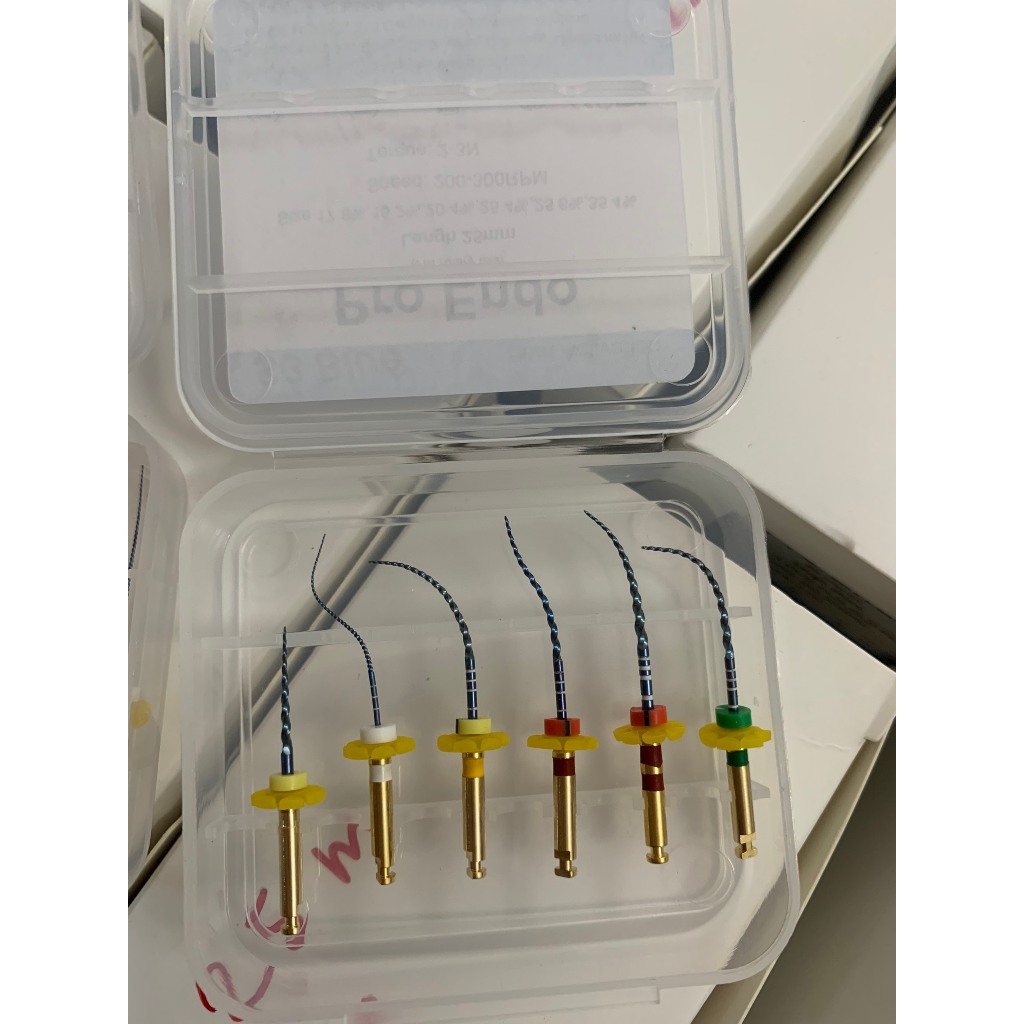 File máy S3 Blue, Trâm máy dẻo kháng gãy- File máy nội nha