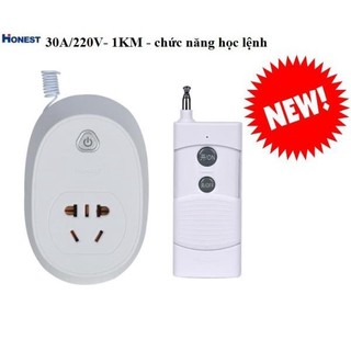 Bộ Ổ cắm điều khiển từ xa 100m đến 1000m điều khiển bật tắt các thiết bị điện đèn quạt máy bơm Loại tốt