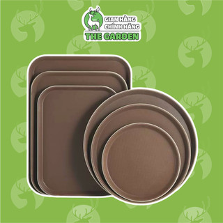 Khay Nhựa Chống Trượt phục vụ cao cấp đủ size - THE GARDEN