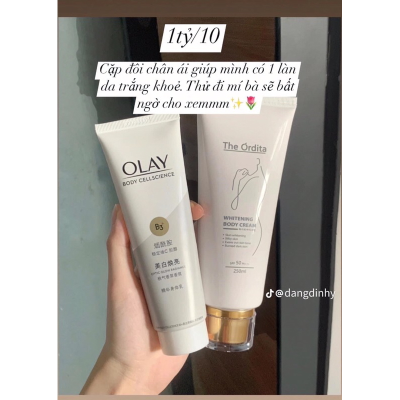 Kem The Ordita + Kem OLAY B3 xám 90ml