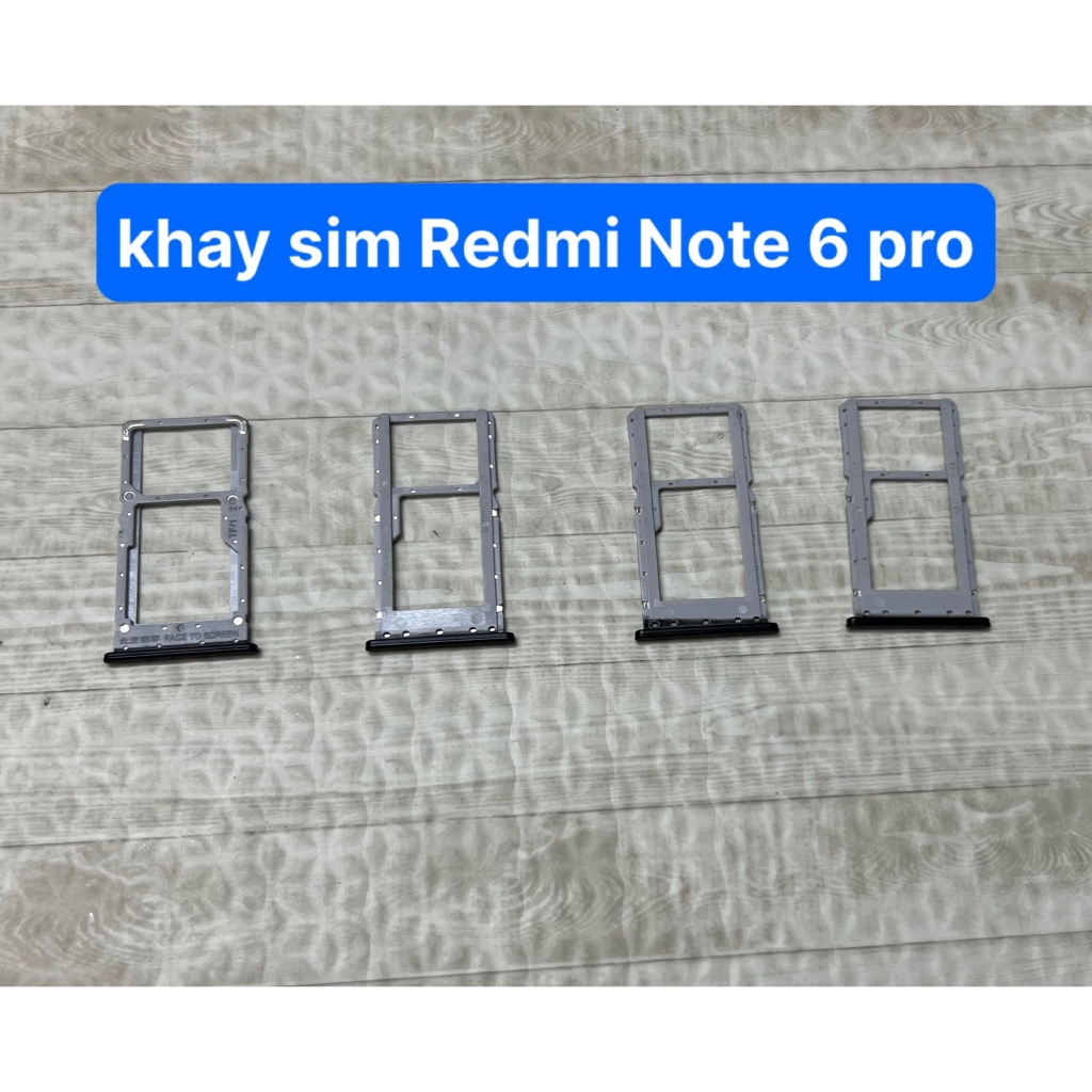 khay sim redmi note 6 pro xiaomi
