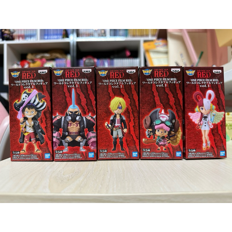 Mô hình one piece wcf red real new