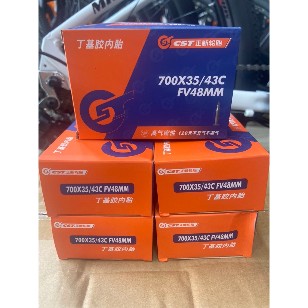 Săm/Ruột xe đạp thể thao 700x35/43C CST cao cấp