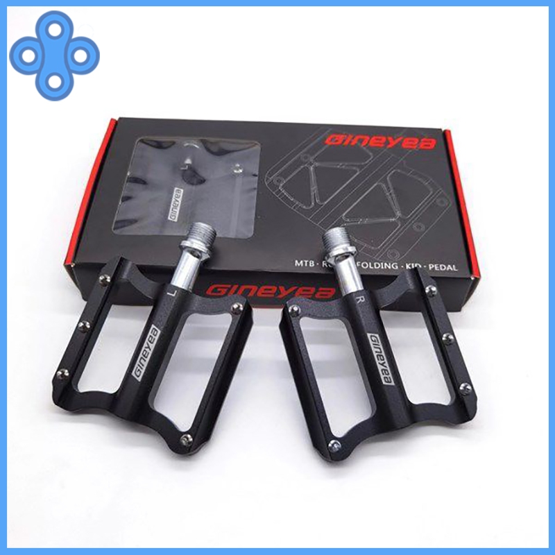 BÀN ĐẠP/PEDAL Gineyea/ Pedal XE ĐẠP THỂ THAO Road/MTB 2 bạc đạn, hỗ trợ cảm giác đạp xe, siêu êm