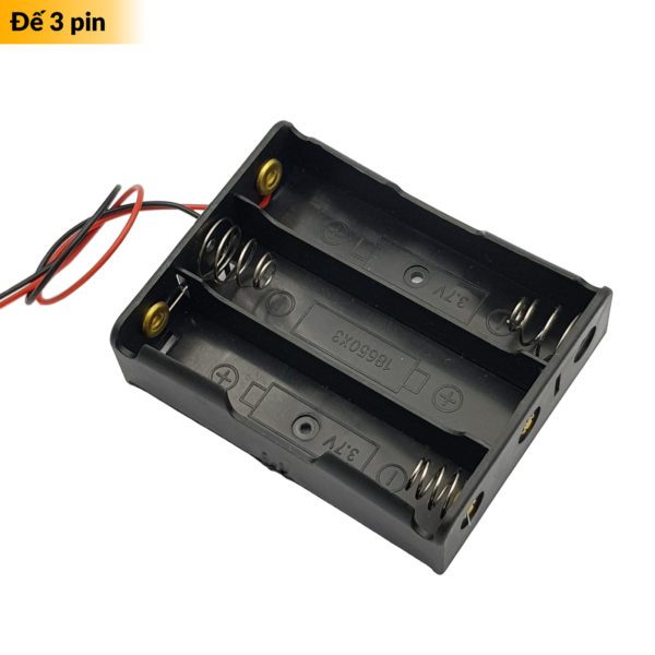 Khay Pin 18650 Chân Hàn 2/3 Pin