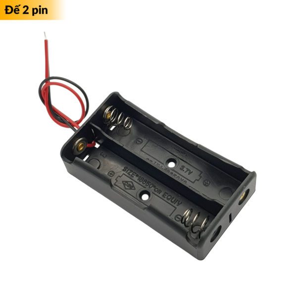 Khay Pin 18650 Chân Hàn 2/3 Pin