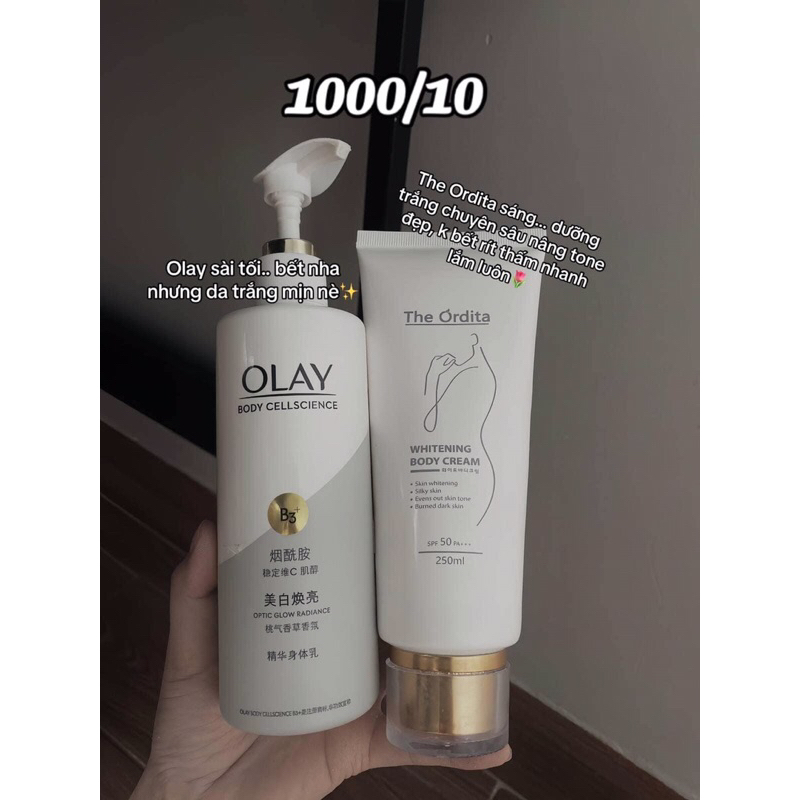 Kem The Ordita + Kem OLAY B3 xám 90ml