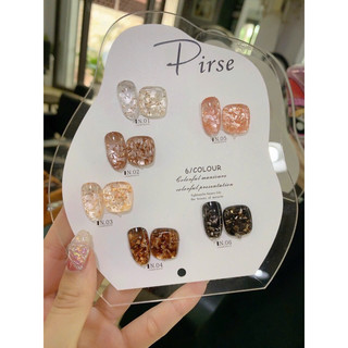 [Phụ Kiện Nail Chính Hãng] Sét gel xà cừ 6 chai Dirse