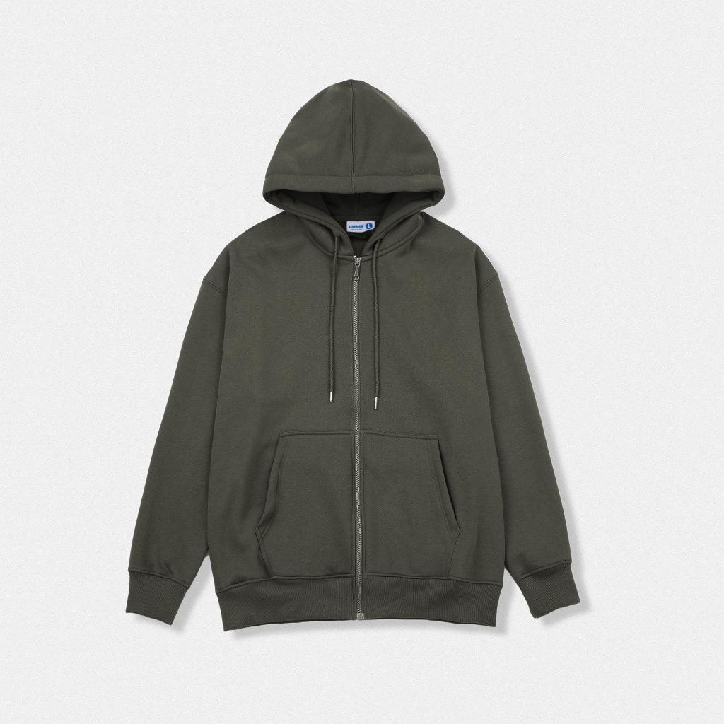 Áo Khoác Hoodie Zip TRƠN -  Owner TRƠN