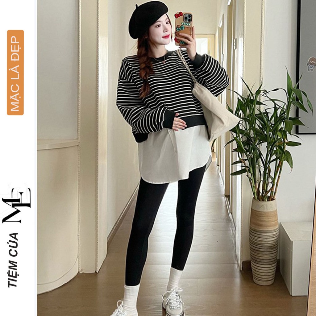 ÁO BẦU A626 MÙA THU ĐÔNG HÀNG VIỆT CAO CẤP FORM RỘNG DÀNH CHO MẸ BẦU MẶC TRƯỚC VÀ SAU SINH