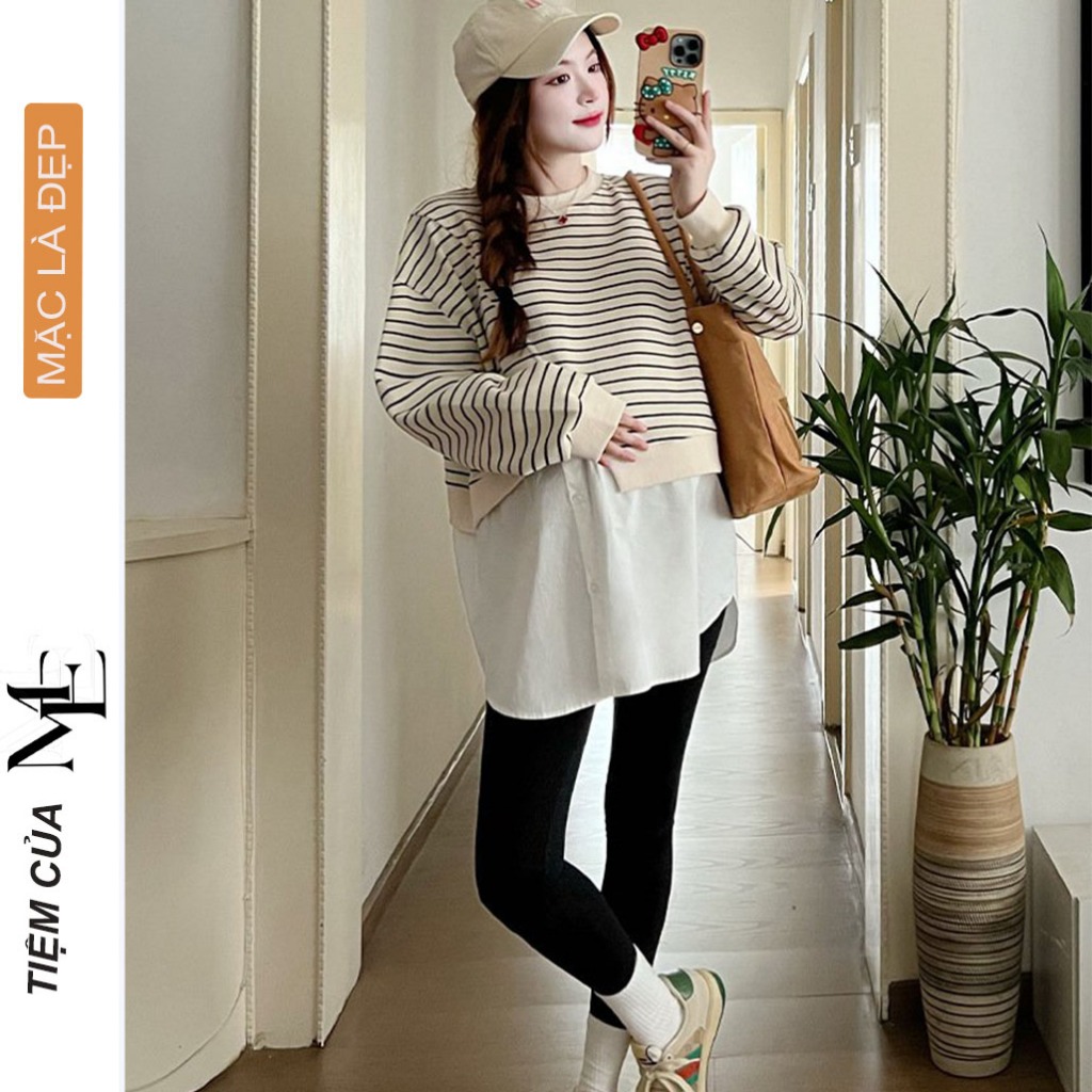 ÁO BẦU A626 MÙA THU ĐÔNG HÀNG VIỆT CAO CẤP FORM RỘNG DÀNH CHO MẸ BẦU MẶC TRƯỚC VÀ SAU SINH