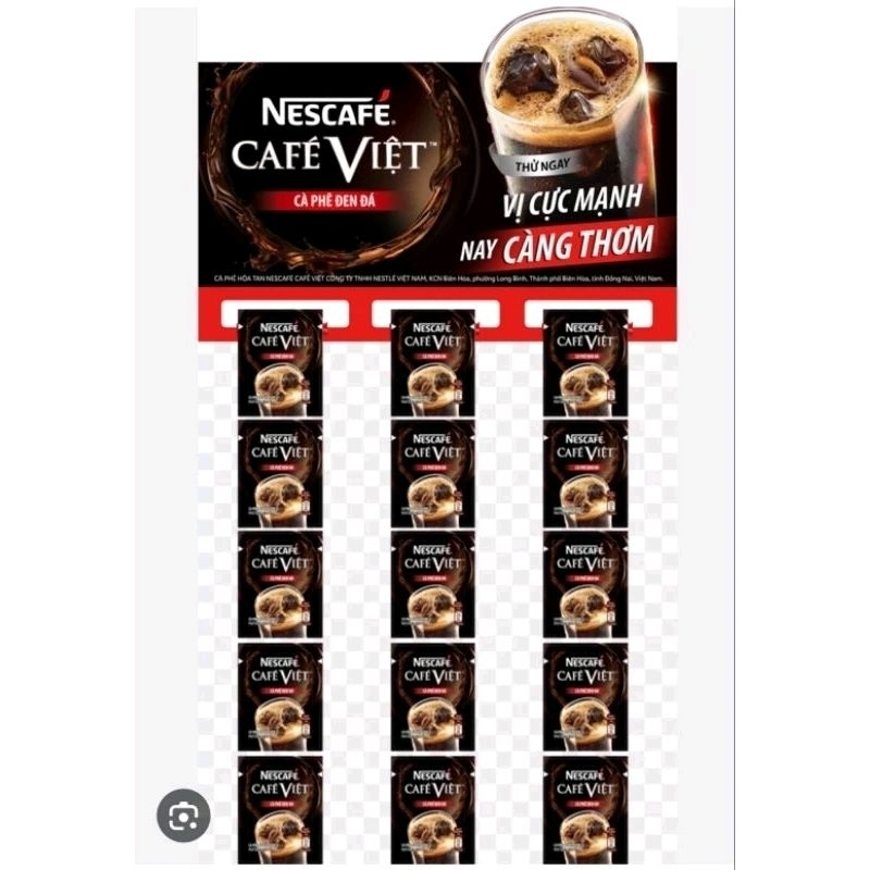 Cafe đen viet 1 dậy 10 gói