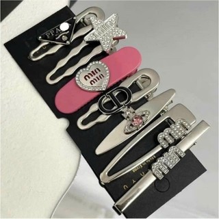 Sét 7 Kẹp Tóc Hồng Siêu Hót