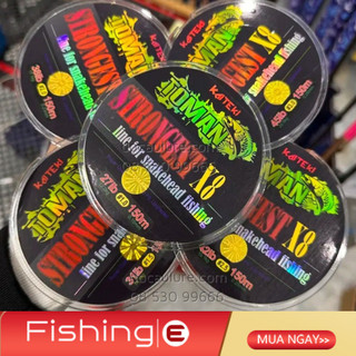 Dây dù toman strongest x8 new 2023 - fishinge.vn