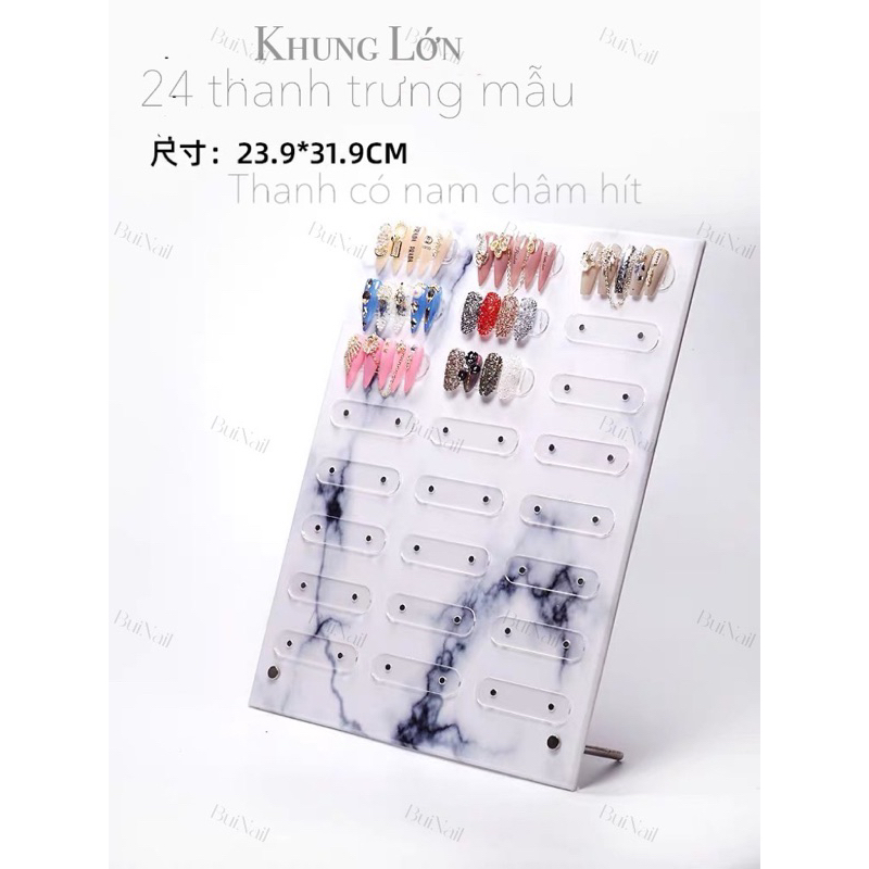 BẢNG TRƯNG MẪU NAM CHÂM