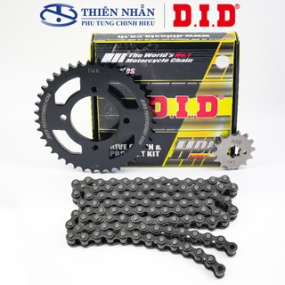  Nhông sên dĩa DID xe Sirius Fi  sên 10 ly  428HDN-108L 14T-40T 