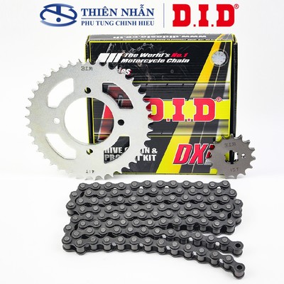 Nhông sên dĩa DID xe Taurus (sên 9 ly) 428DXN-108L, 15T-41T