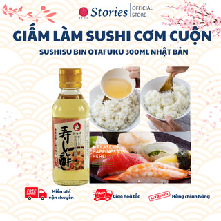 Giấm Sushisu Bin Otafuku 300ml Nhật Bản dùng làm sushi cơm cuộn, giấm trộn salad