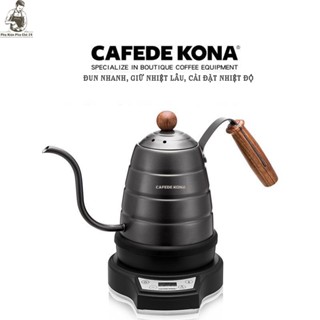 Ấm Bếp Đun Siêu Tốc 700ml Rót Nước Pha Pour Over, Drip Cafede Kona