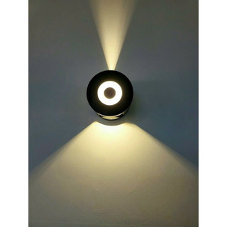 [ĐÈN HẮT TƯỜNG XOAY THAY ĐỔI CHẾ ĐỘ SÁNG] Đèn led hắt tường ánh sáng vàng
