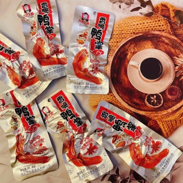 Chân Vịt Cay Dacheng Đài Loan Ăn Vặt Tiểu Muội