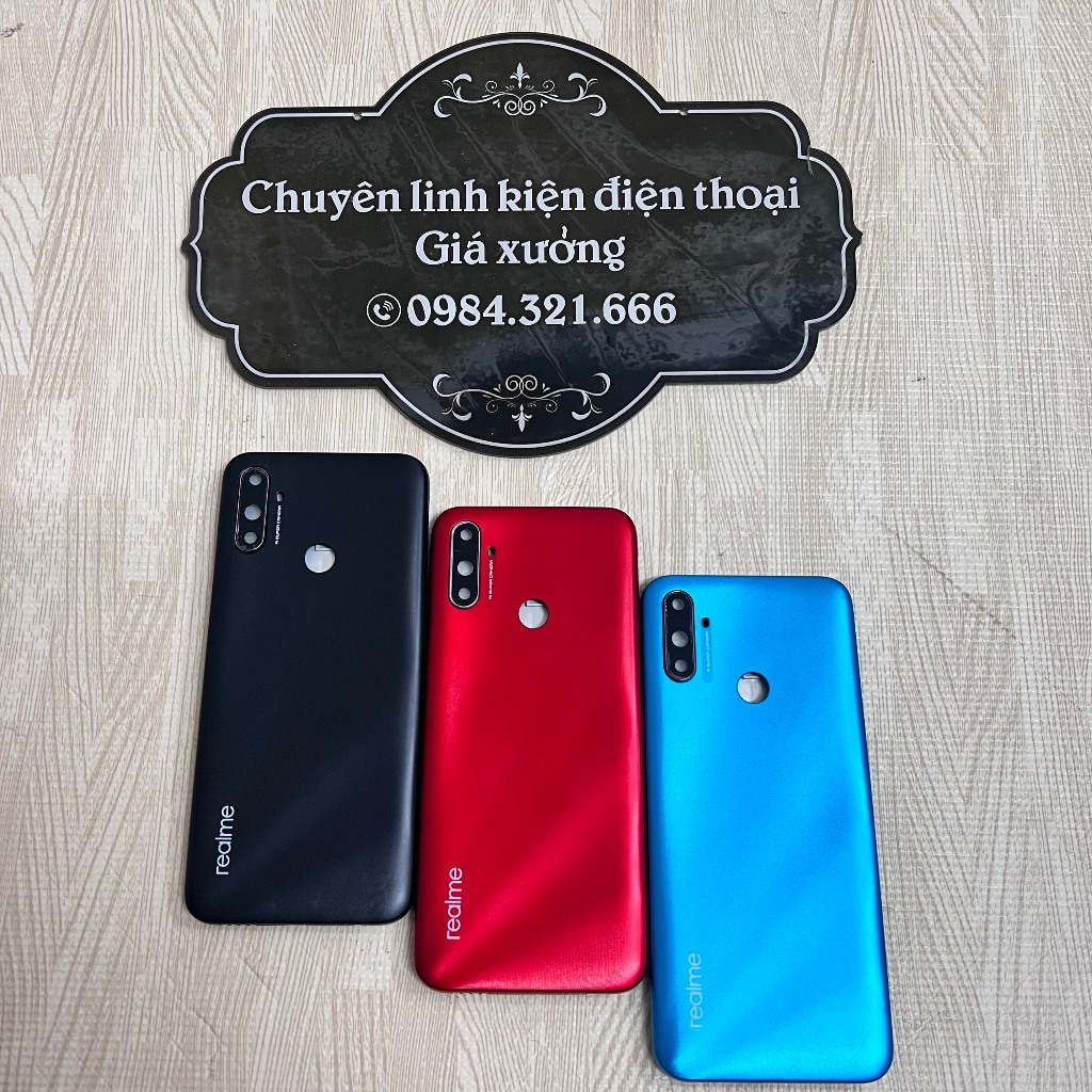 Thay vỏ lưng  Realme C3